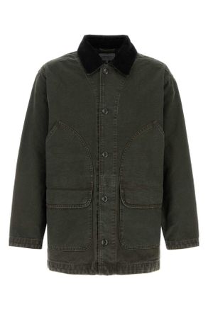 Carhartt Work in Progress Carhartt Wip Charcoal Denim Prescott Coat
