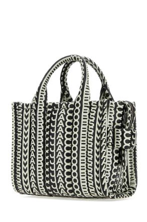 Marc Jacobs Womens Printed Leather Micro The Monogram Handbag 005 Lamb Borse A Mano