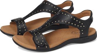 Taos Footwear Show Stopper Womens Sandals Black : 11 M, Full Grain leather