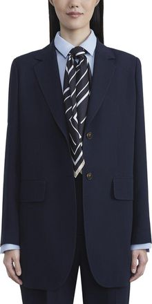 Lafayette 148 New York Zane Silk Blazer