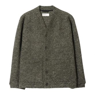 Universal Works Cardigan Advance - - Knitwear - Uomo - Verde - L