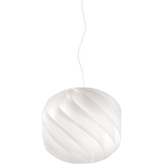 Linea Zero Sospensione Moderna Globe 1 Luce In Polilux Bianco D25 Made In Italy