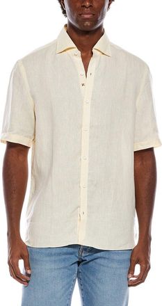 Isaia Linen Sport Shirt