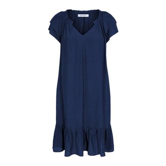 Co'Couture Kleedjes, Dames, Blauw, XS, Sunrisecc Crop Jurk