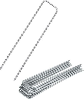 OEM Piquets De Tente - Acero Galvanizado - Para Suelo Exterior Y Geotextil - 50 Unidades