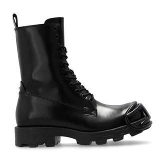 Diesel Mujer, Zapatos, Negro, Talla: 42 EU