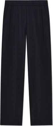 Emporio Armani Loose-fit Broeken - Heren - Nette broeken - Blauw - L - Satijn - Broeken