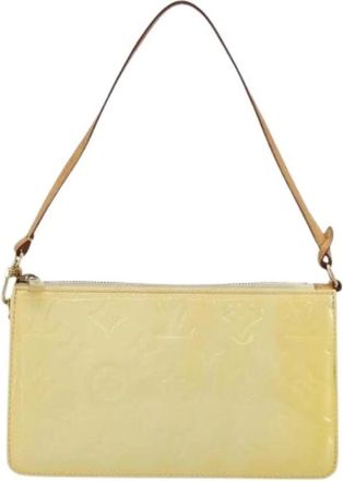Louis Vuitton Pre-owned Lexington Pochette - Dames - Vintage Schoudertas - Beige - ONE Size - Leer - Vintage