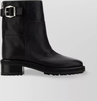 Jimmy Choo London leather ankle boots