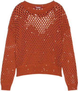 Max Mara Mujer, Jerseys, Naranja, Talla: S