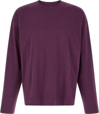 Dries Van Noten Purple Full Sleeves T-shirt