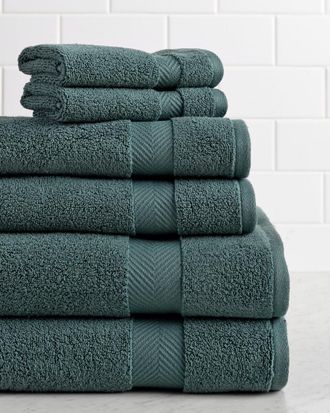 Superior Zero Twist Cotton 6Pc Towel Set