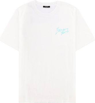 Balmain T Shirt With Logo