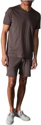 Anonym Apparel Nachtkleding, Heren, Bruin, XL, Katoen, Milo T-shirt