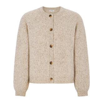 Lollys Laundry Cardigans - Dames - Truien - Beige - Maat: XS