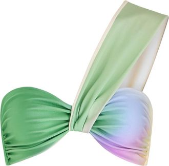 Baobab Maple Knotted Bikini top - White - L (UK14 / L)