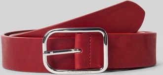 Tom Tailor Gürtel aus glattem Leder in Rot, Größe 100