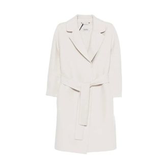 Max Mara Arona Coat - female - Max Mara - Belted Coats - White - 2XS - Coats