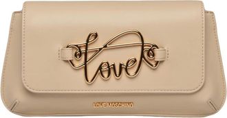 Love Moschino Tassen, Dames, Beige, ONE Size, Tracolla Clutch