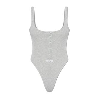 Versace Donna, Top, Grigio, XL, new