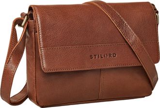 STILORD Miley Elegant Small Leather Handbag Cross Body Bag Women Vintage Ladies Shoulder Bag Genuine Leather Womens Crossbody Bags with Zip & Long Strap for L
