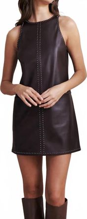 Saylor Saylor Damian Dress In Brown
