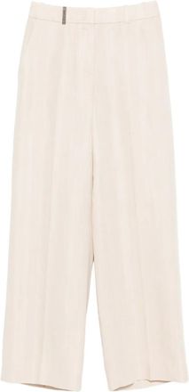 PESERICO Pantaloni dritti - Toni neutri