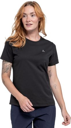 Sch&ouml;ffel T-Shirt SCH&Ouml;FFEL T Shirt Hohberg L, Damen, Gr. 34, schwarz, Obermaterial: 60% Baumwolle, 40% Polyester, normal, Rundhals, Shirts T-Shirt, sportliche P