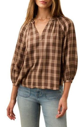 Faherty Portia Plaid Top in Desert Fade Plaid at Nordstrom Rack, Size Xx-Small