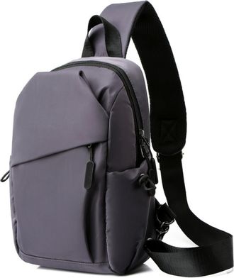 Generic Mens Shoulder Bag, Waterproof Computer Bag, Comfortable Shoulder Strap Messenger Bag, Suitable for Fitness Training, Vacation Travel (Dark Gray,20 x 1