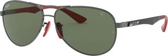 Ray-Ban unisex, Accessoires, Grijs, Maat: 61 MM
