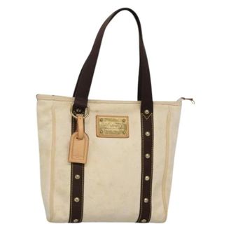 Louis Vuitton Pre-owned Tote Bags, female, Beige, Size: ONE SIZE Pre-owned Vintage Tote Bag
