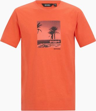 Regatta Mens Regatta Mens Cline IX Beach T-Shirt - Orange - Size: 38