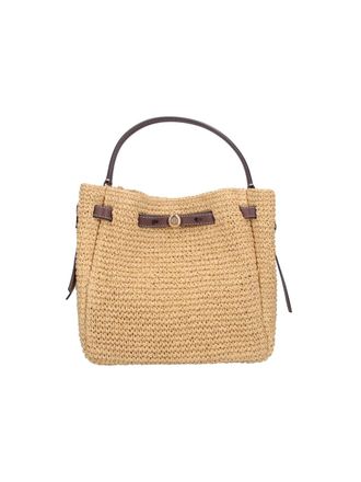 Tory Burch Borsa Secchiello In Rafia Romy