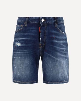 Dsquared2 Distressed Denim Shorts Male 44