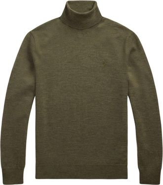 Ralph Lauren Rolkraag Turtleneck - Heren - Coltruien - Groen - L - Truien & Vesten