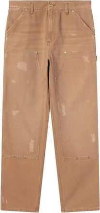 Carhartt Work in Progress Double Knee Pant - Heren - Slim Fit Broeken - Bruin - W32 - Broeken