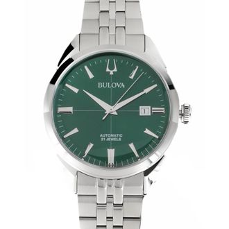 Bulova Sutton Automatisch Horloge - Dames - Horloges - Groen - ONE Size - Accessoires