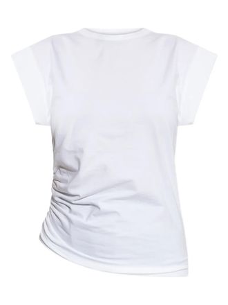 Officine G&eacute;n&eacute;rale T-shirt con ruches - Bianco