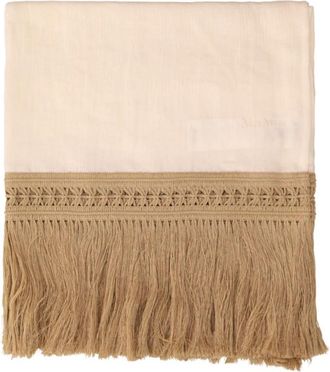Max Mara Stijlvolle Sjaal voor Alle Gelegenheden - Dames - Sjaals - Bruin - ONE Size - Accessoires
