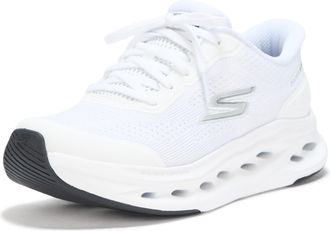 Skechers Hartford Womens Maximum Cushioning Slip Ins Hands-Free Slip On, white black, 7 UK