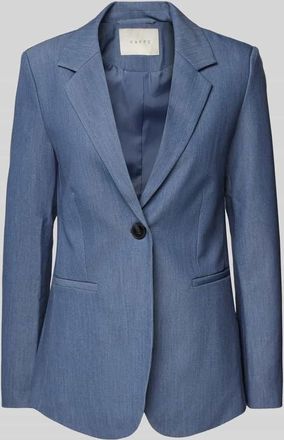 Kaffe Blazer mit Reverskragen Modell SAKURA in Jeansblau, Gr&ouml;&szlig;e 34