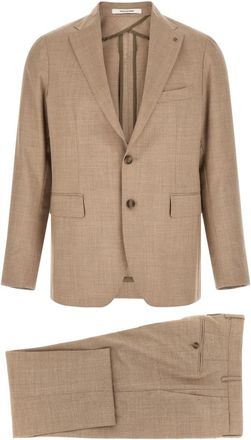 Tagliatore Suits - Heren - Business pakken - Beige - XL - Kostuums