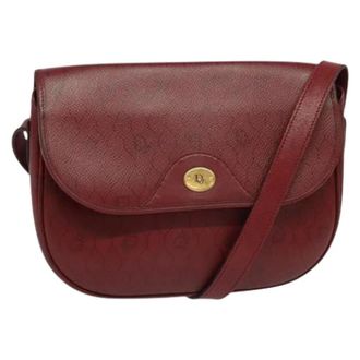 Dior Pre-owned Cross Body Bags, female, Red, Size: ONE SIZE Pre-owned Vintage Shoulder Bag