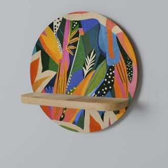 OEM Vegetaci&oacute;n Desbordante Estante Redondo