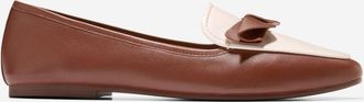 Cole Haan Womens Payson Soft Bow Loafers - Brown Size 7.5