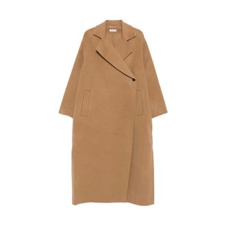 Soft Goat Mujer, Abrigos, Marrón, Talla: S