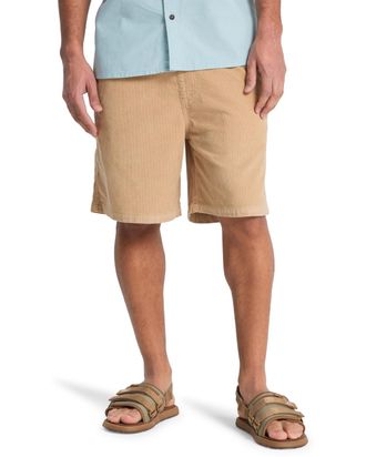 Quiksilver Bermudas QUIKSILVER Taxer 18, Herren, Gr. XXL, khaki, Obermaterial: 100% Walkfrottier;, Hosen Bermudas