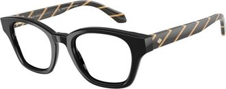 Giorgio Armani Heren, Accessoires, Zwart, Maat: 49 MM