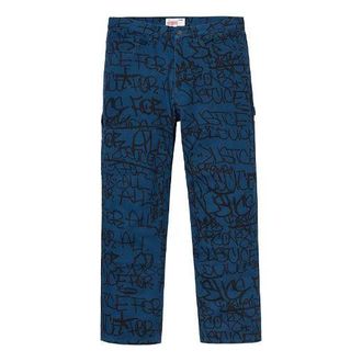 SUPREME FW18 COMME des GARCONS Shirt Canvas Painter Pant Navy SUP-FW18-410